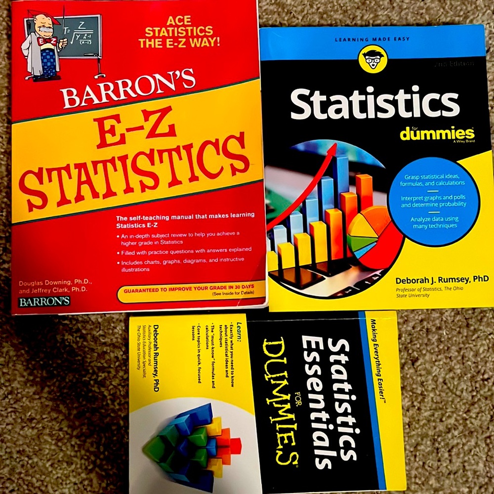 Statistic book bundle